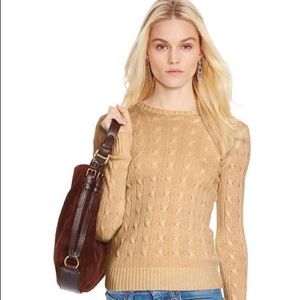 POLO RALPH LAUREN nwot cable knit sweater